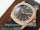 Knockoff Patek Philippe Aquanaut 5067A Diamond Rose Gold Bezel Black Rubber Strap Watch (9)_th.jpg